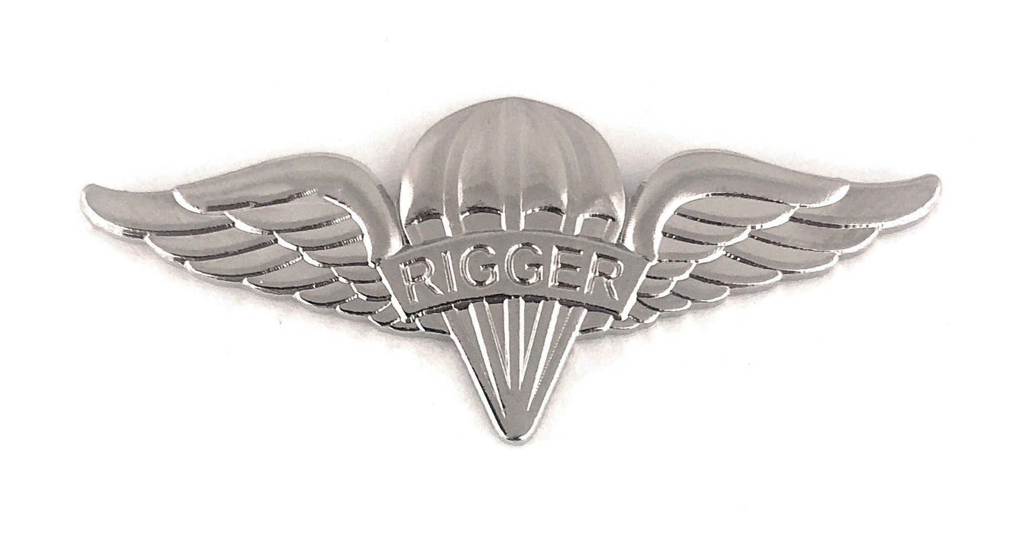 Parachute Rigger Mini PERMA*SHINE Pin On Badge | Insignia Depot