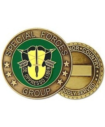 Special Forces De Opresso Liber Challenge Coin - Insignia Depot
