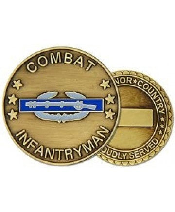 Combat Infantry Badge (CIB) Challenge Coin - Insignia Depot