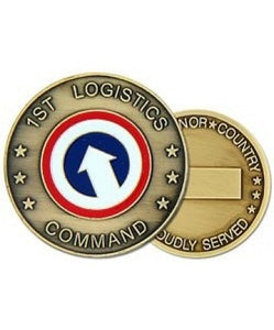 1st Logistic Command Challenge Coin - Insignia Depot