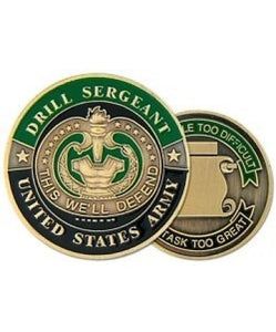 United States Army Drill Sergeant Challenge Coin - Insignia Depot