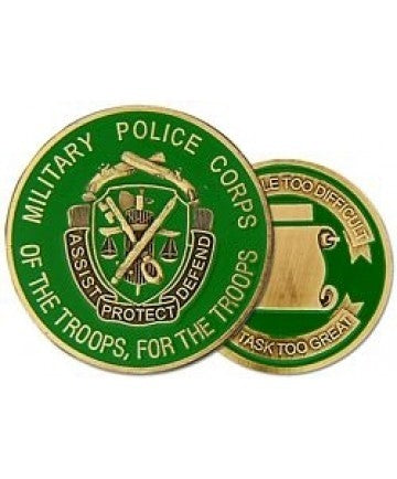 Military Police (MP) Challenge Coin - Insignia Depot