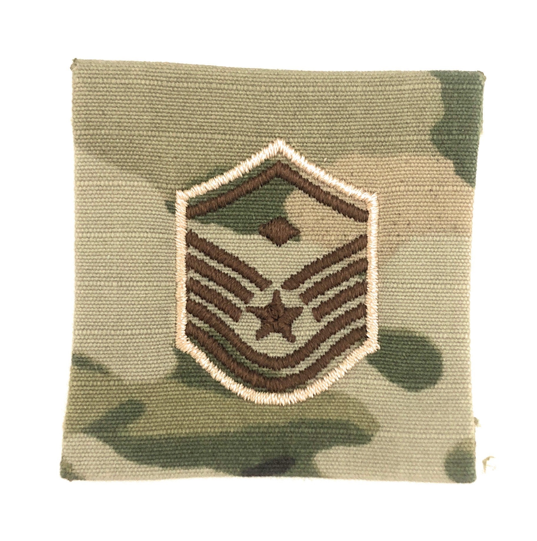 USAF E7 Master Sergeant (With Diamond) (1st SGT) OCP Sew-on Rank - Insignia Depot