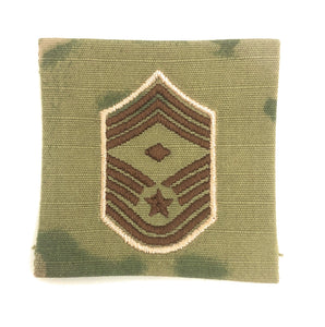 USAF E9 Command Chief Master Sergeant (With Diamond)  (1st SGT) OCP Sew-on Rank - Insignia Depot