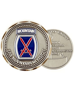 10th Mountain Division Challenge Coin - Insignia Depot