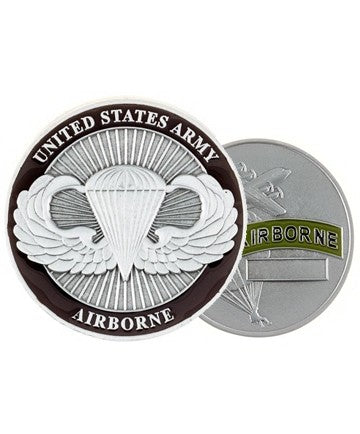 Army Airborne Challenge Coin - Insignia Depot