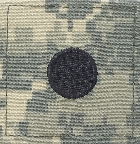 O1 ROTC 2nd Lt. ACU Rank with Hook Fastener - Insignia Depot