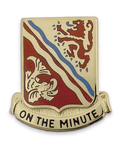 37th Field Artillery Battalion Crest "On The Minute" (each).