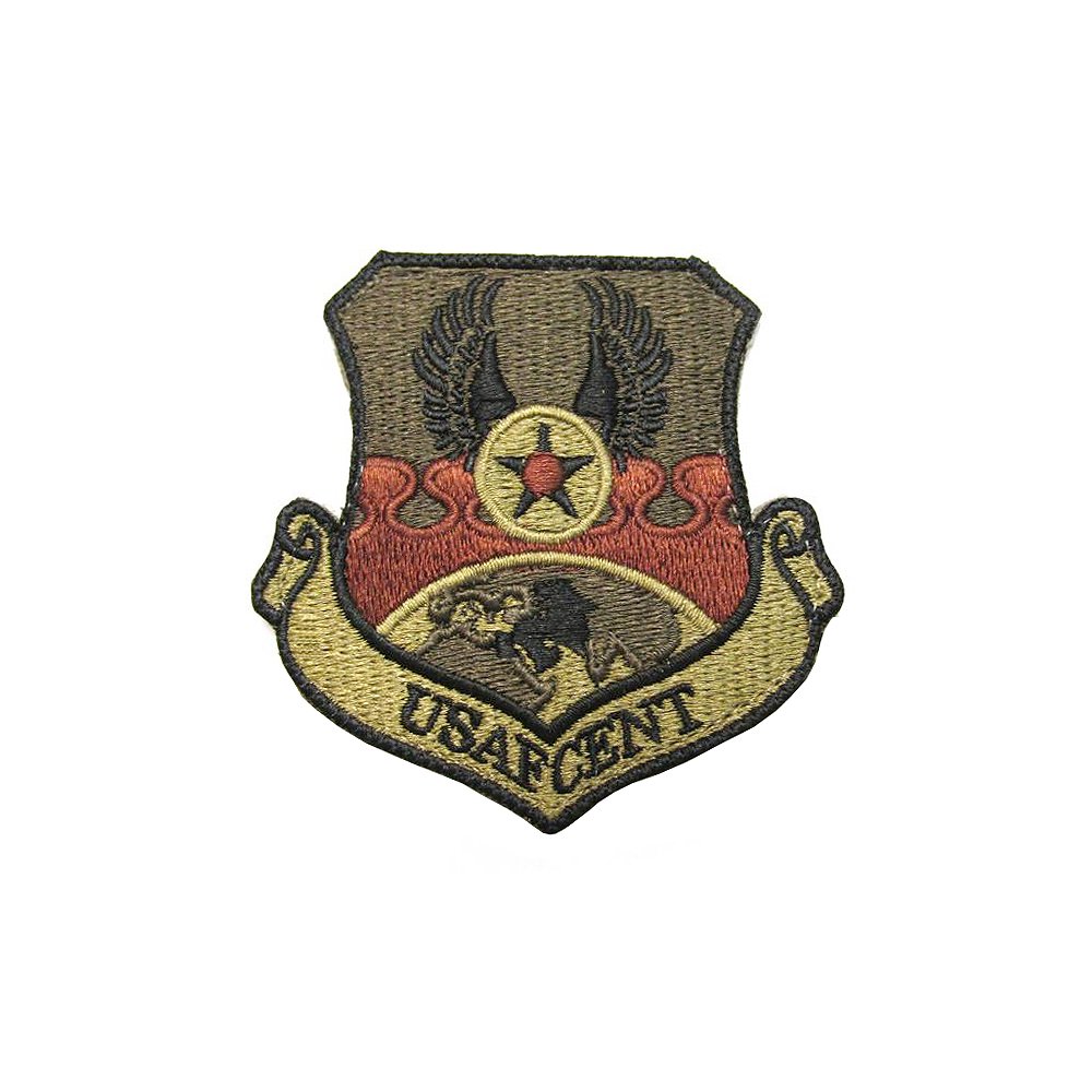 US Air Force Central Command OCP Scorpion Spice Brown Patch with Hook Fastener - Insignia Depot