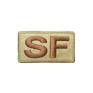 US Air Force Special Forces SF Fully Emroidered OCP Spice Brown Brassard With Hook Fastener - Insignia Depot