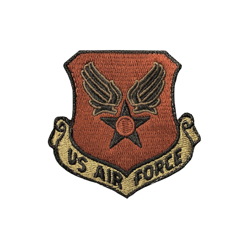 US Air Force Wing And Star OCP Scorpion Spice Brown Patch with Hook Fastener - Insignia Depot