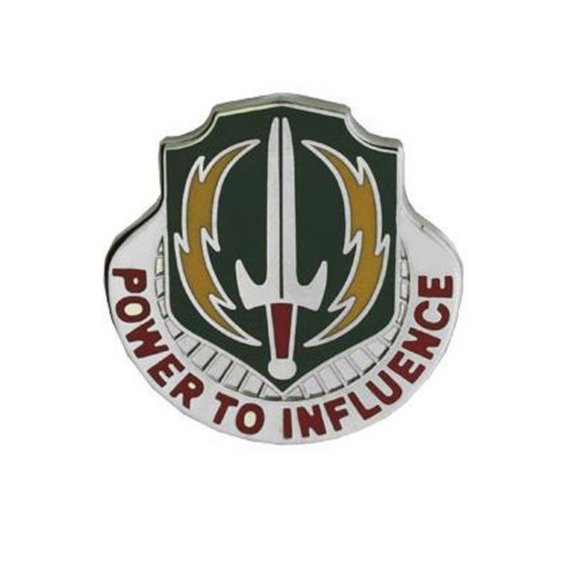 3rd Psychological Operations Battalion Unit Crest  "Power To Influence" (Each).