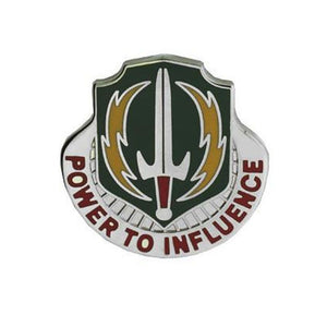 3rd Psychological Operations Battalion Unit Crest  "Power To Influence" (Each).