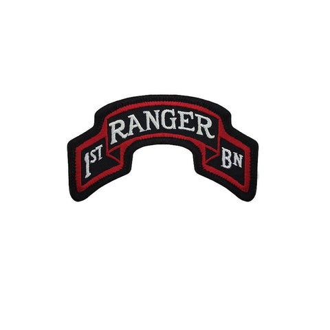 75th Ranger Regiment 1st Battalion Color Scroll Sew-On (pair) - Insignia Depot