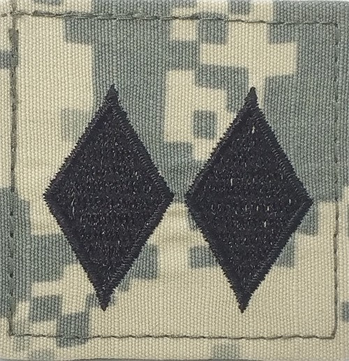 O5 ROTC Lt. Colonel ACU Rank with Hook Fastener - Insignia Depot