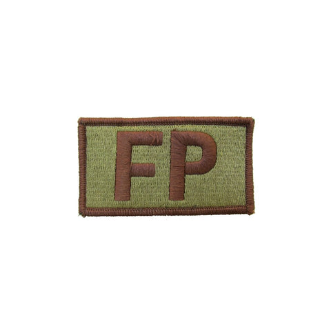 US Air Force FP OCP Brassard with Spice Brown Border and Hook Fastener - Insignia Depot