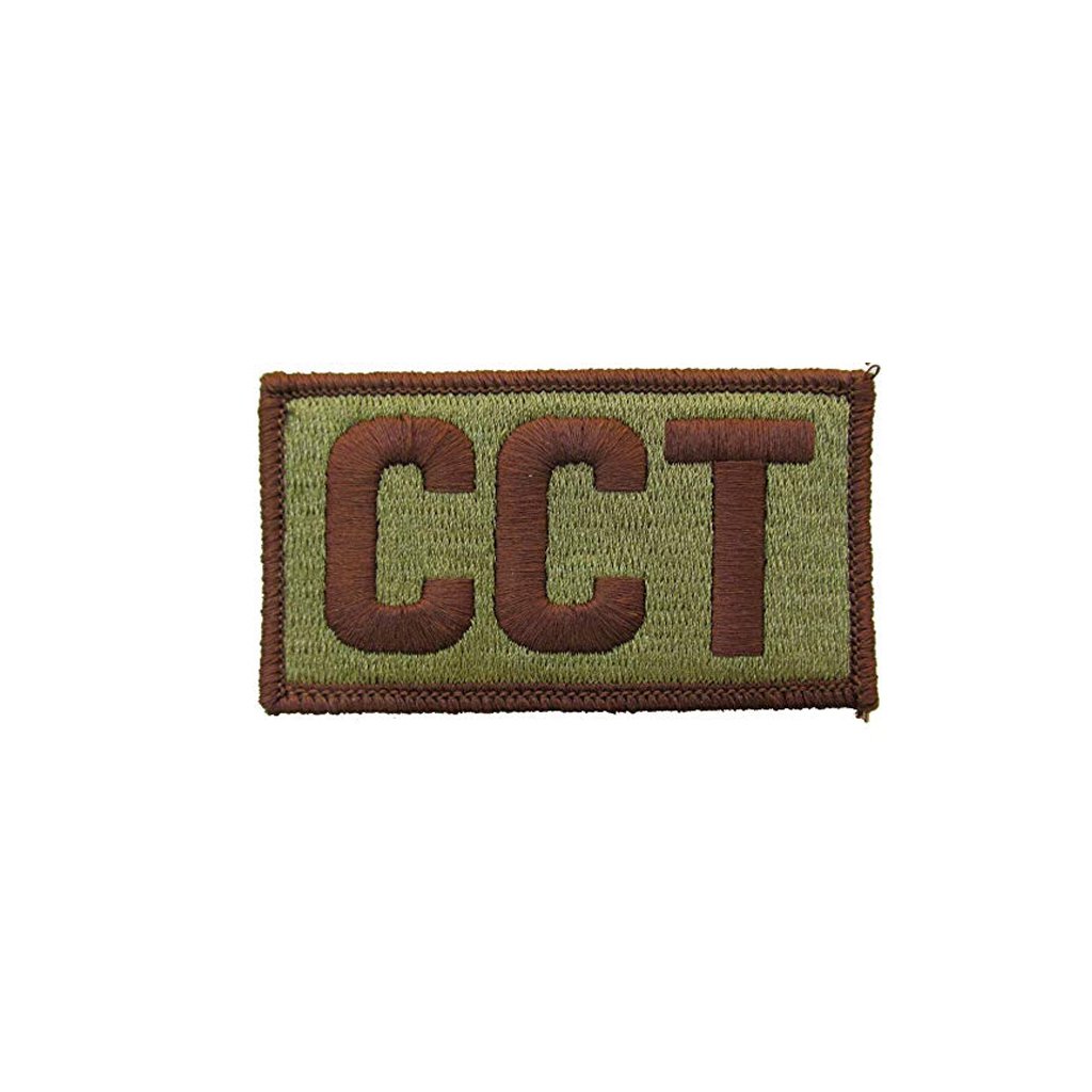 US Air Force CCT OCP Brassard with Spice Brown Border and Hook Fastener - Insignia Depot