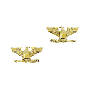 Colonel Rp Insignia Gold Police Colonel Gold Rank Pin 1/5”Pair