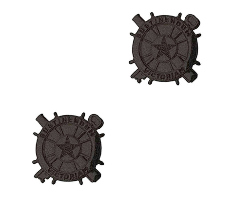 Military Intelligence Black Metal Branch Pin-On - Insignia Depot