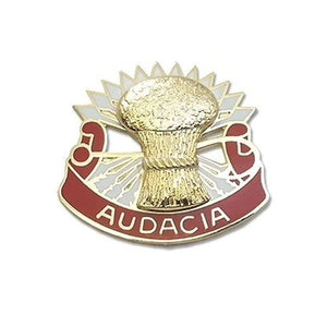 4th Air Defense Artillery Unit Crest "Audacia" (each) - Insignia Depot