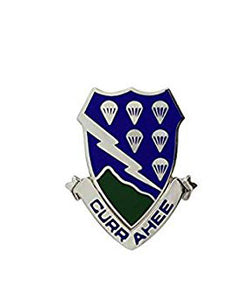 506th Infantry Regiment Crest "Currahee" (each) - Insignia Depot