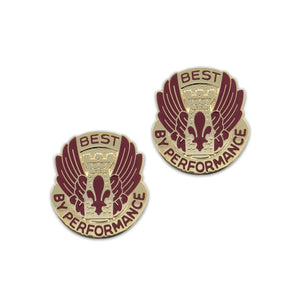 526th Support Battalion Crest "Best By Performance" (pair).