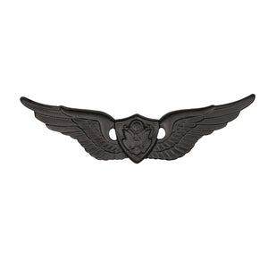 Aviation Aircrew Basic Black Metal Pin-on Badge - Insignia Depot