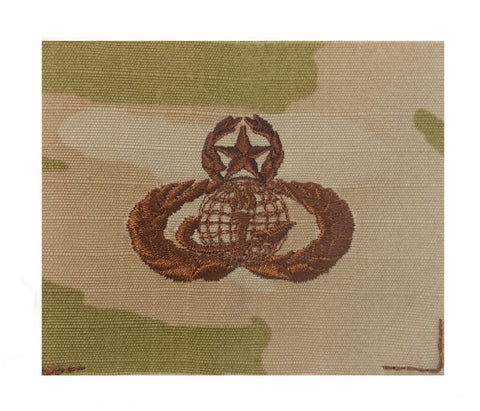 US Air Force Force Support Master OCP Spice Brown Badge - Insignia Depot