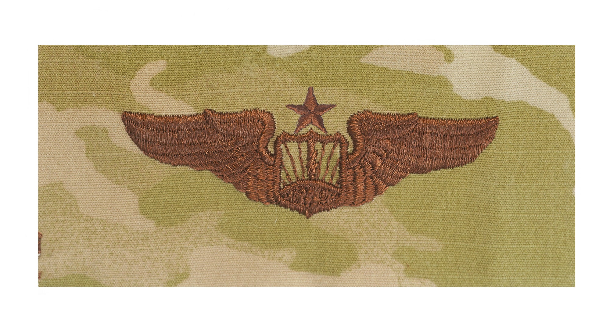 US Air Force Unmanned Aircraft Systems Senior OCP Spice Brown Badge - Insignia Depot