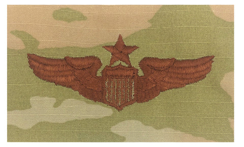 US Air Force Pilot Senior OCP Spice Brown Badge - Insignia Depot