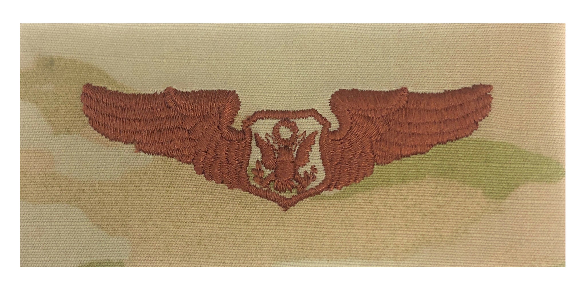 US Air Force Officer Aircrew Basic OCP Spice Brown Badge - Insignia Depot