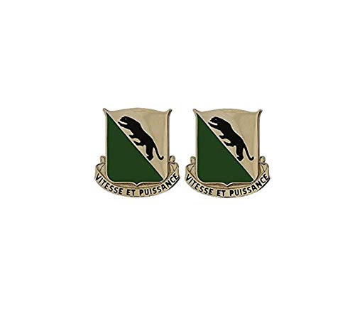 69th Armor Regiment Unit Crest (Pair) - Insignia Depot