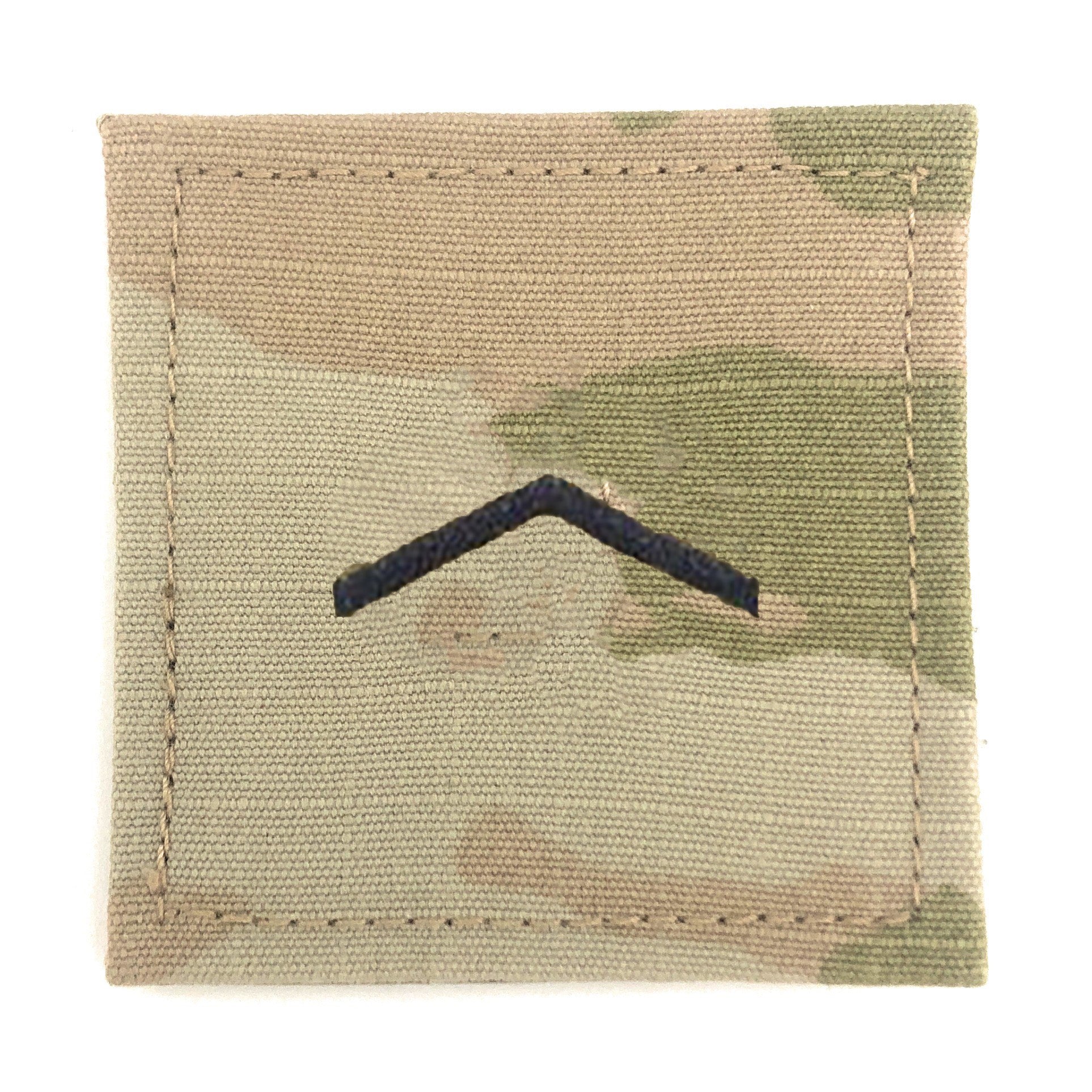 E2 ROTC Private OCP Rank with Hook Fastener - Insignia Depot