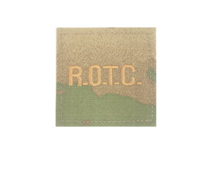 ROTC (R.O.T.C.) Gold Letters OCP Rank with Hook Fastener - Insignia Depot