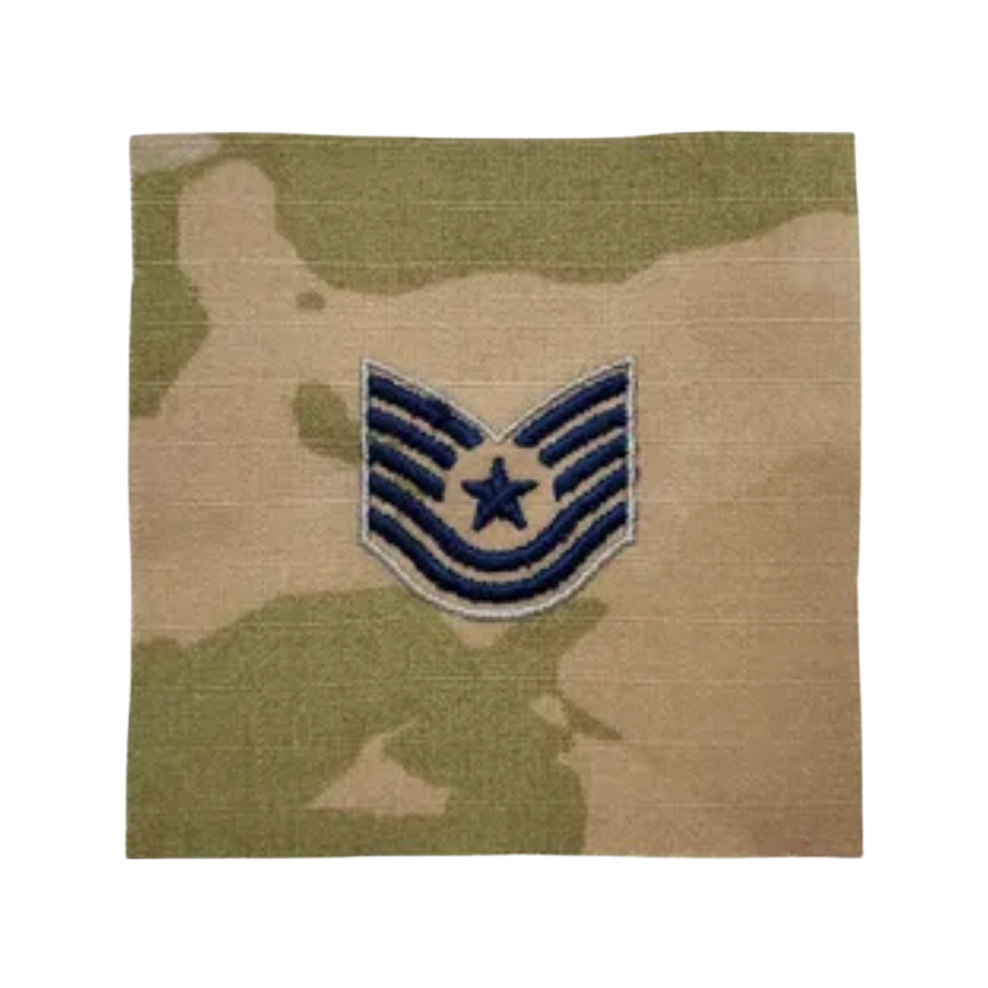 Space Force E-6 Tech Sergeant Pre-folded Sew-on OCP Rank. - Insignia Depot