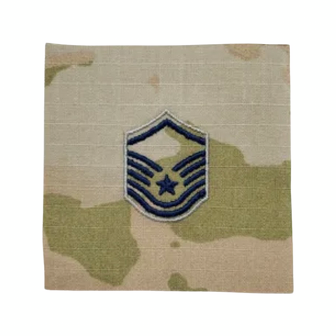 Space Force E-7 Master Sergeant Pre-folded Sew-on OCP Rank. - Insignia Depot