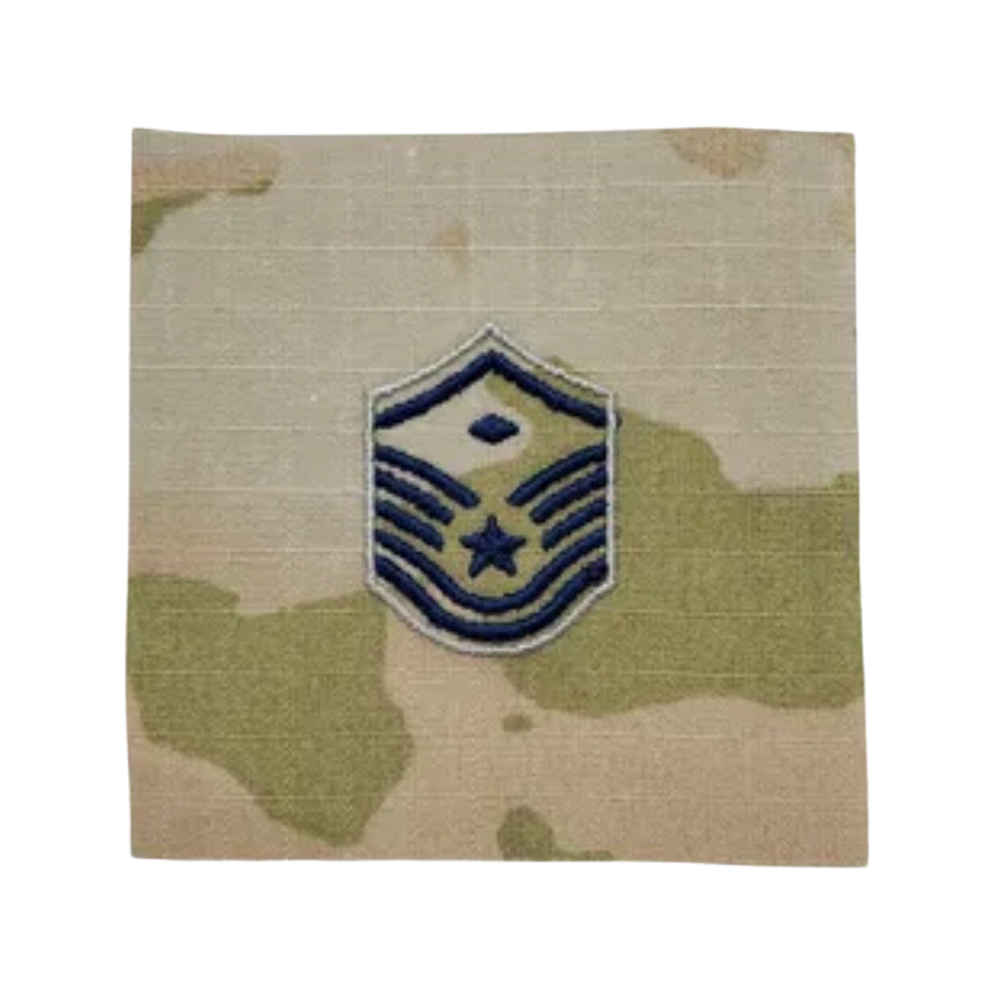 Space Force E-7 Master Sergeant (1st Sgt.) (W/ Diamond) Pre-folded Sew-on OCP Rank. - Insignia Depot