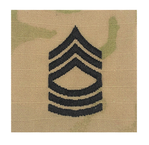 E8 Master Sergeant OCP 2x2 Sew-on - Insignia Depot