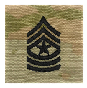E9 Sergeant Major OCP 2x2 Sew-on - Insignia Depot