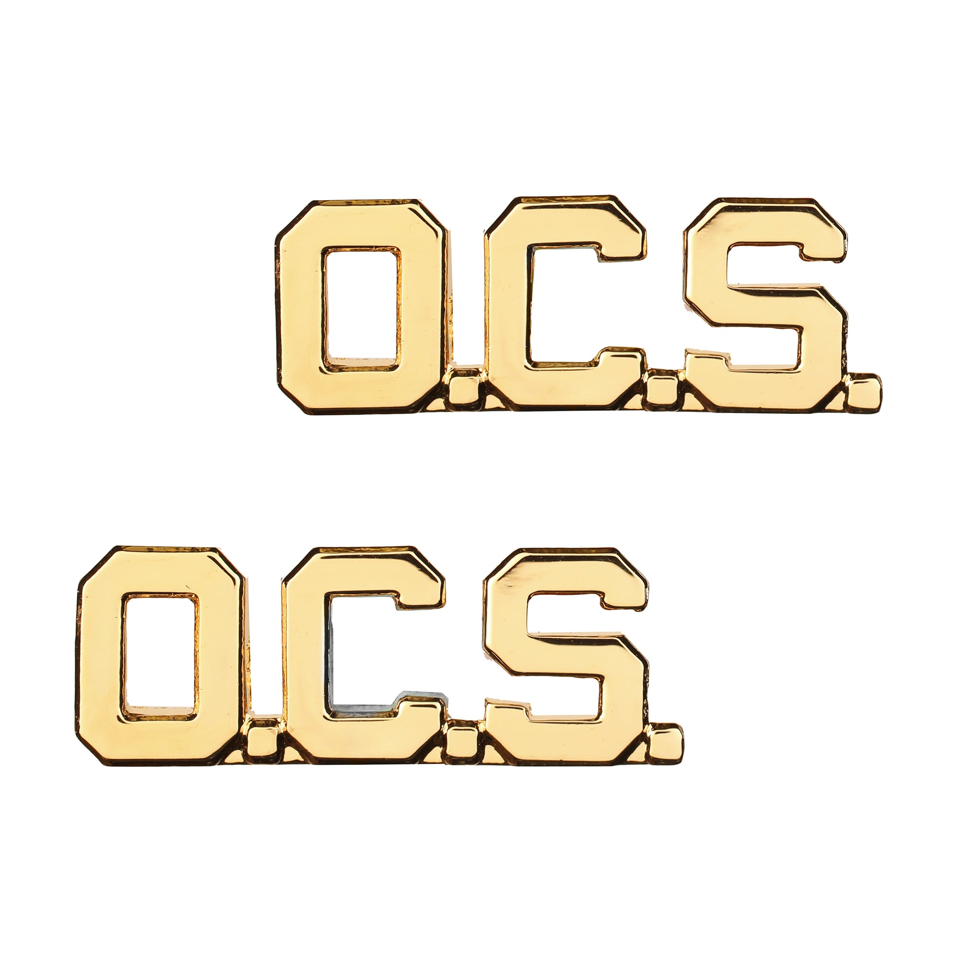 Officer Candidate School O.C.S. Brite Pin-on Rank - Insignia Depot