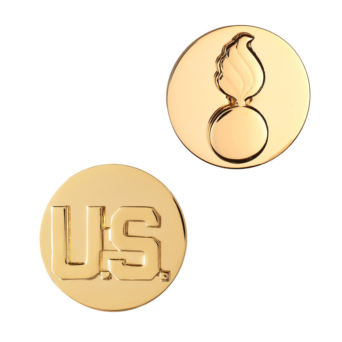 Ordnance & U.S. Enlisted Brite Pin-on | Insignia Depot