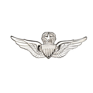 Aviator Master Brite Pin-on Badge - Insignia Depot