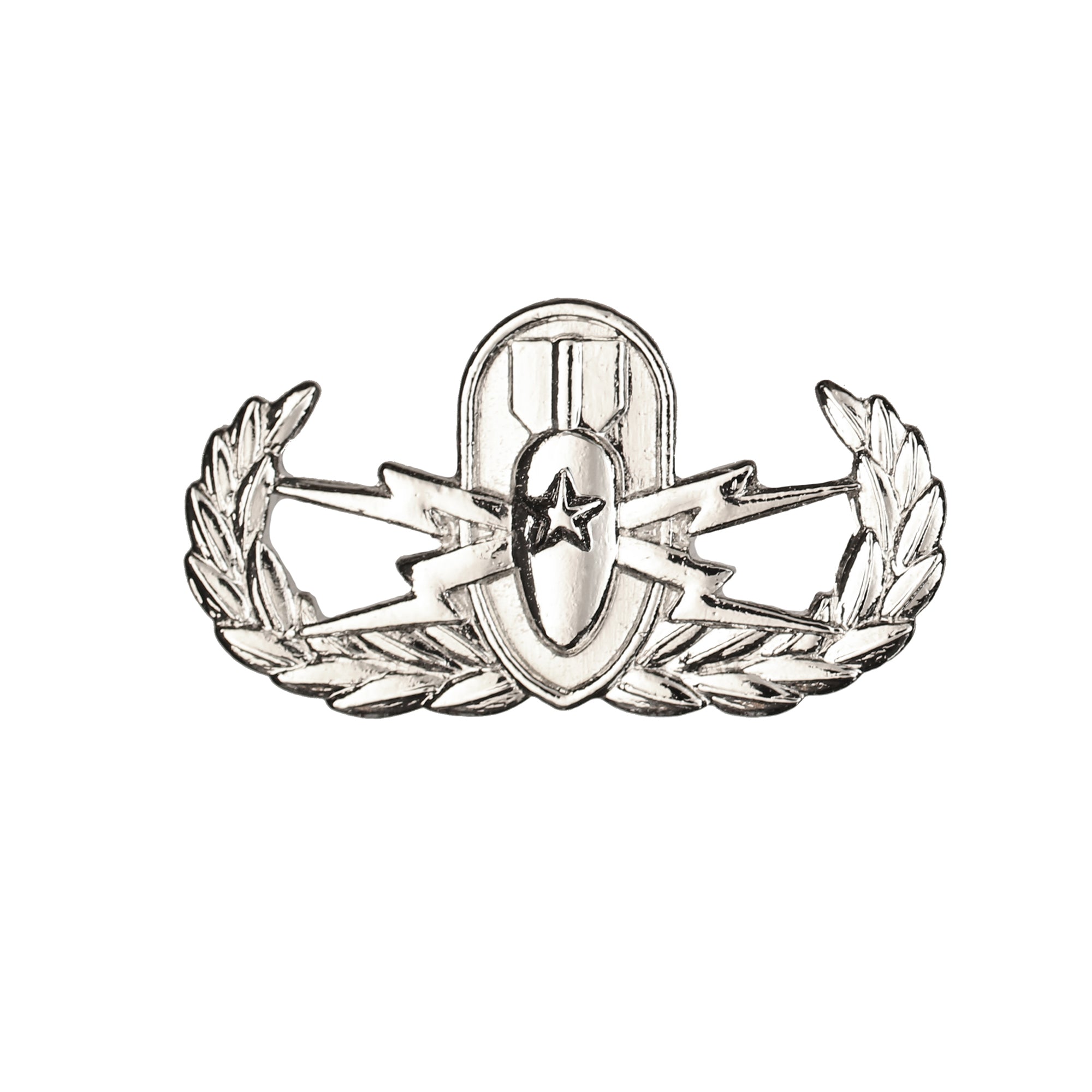 Explosive Ordnance Disposal Senior Brite Pin-on Badge - Insignia Depot