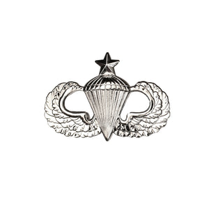 Parachutists Jump Wings Senior Mini Brite Pin On Badge - Insignia Depot