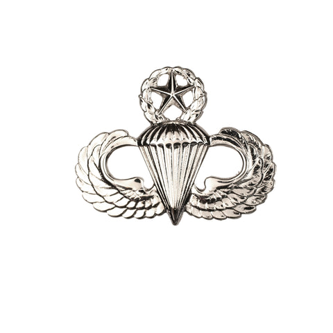 Parachutists (Jump Wings) Master Brite Pin-on Badge - Insignia Depot