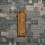 O1 2nd Lieutenant ACU Sew-on 2x2 - Insignia Depot
