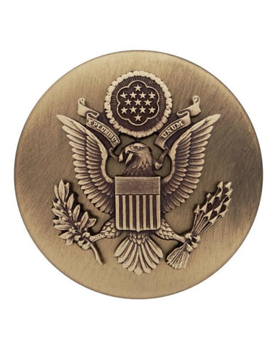 AGSU U.S. Army STA-BRITE Enlisted Cap Device - Insignia Depot