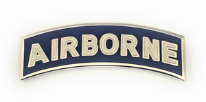 Airborne Blue And White Tab Pin - Insignia Depot