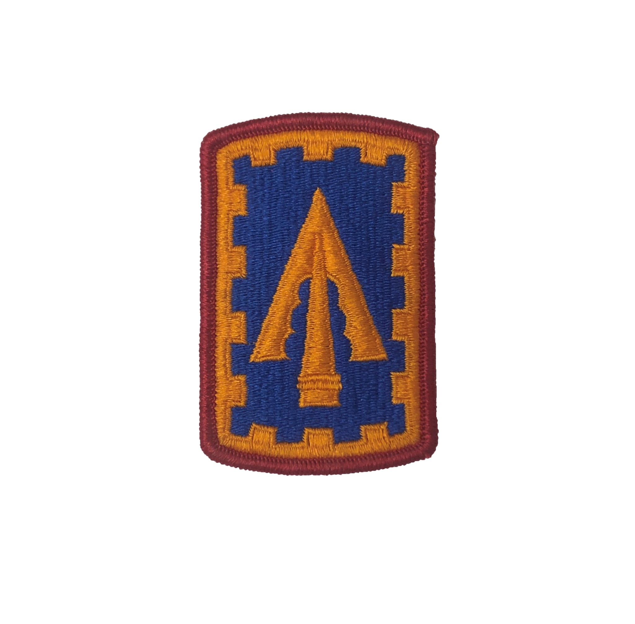 108th Air Defense Artillery Color Patch with Hook Fastener (each) - Insignia Depot