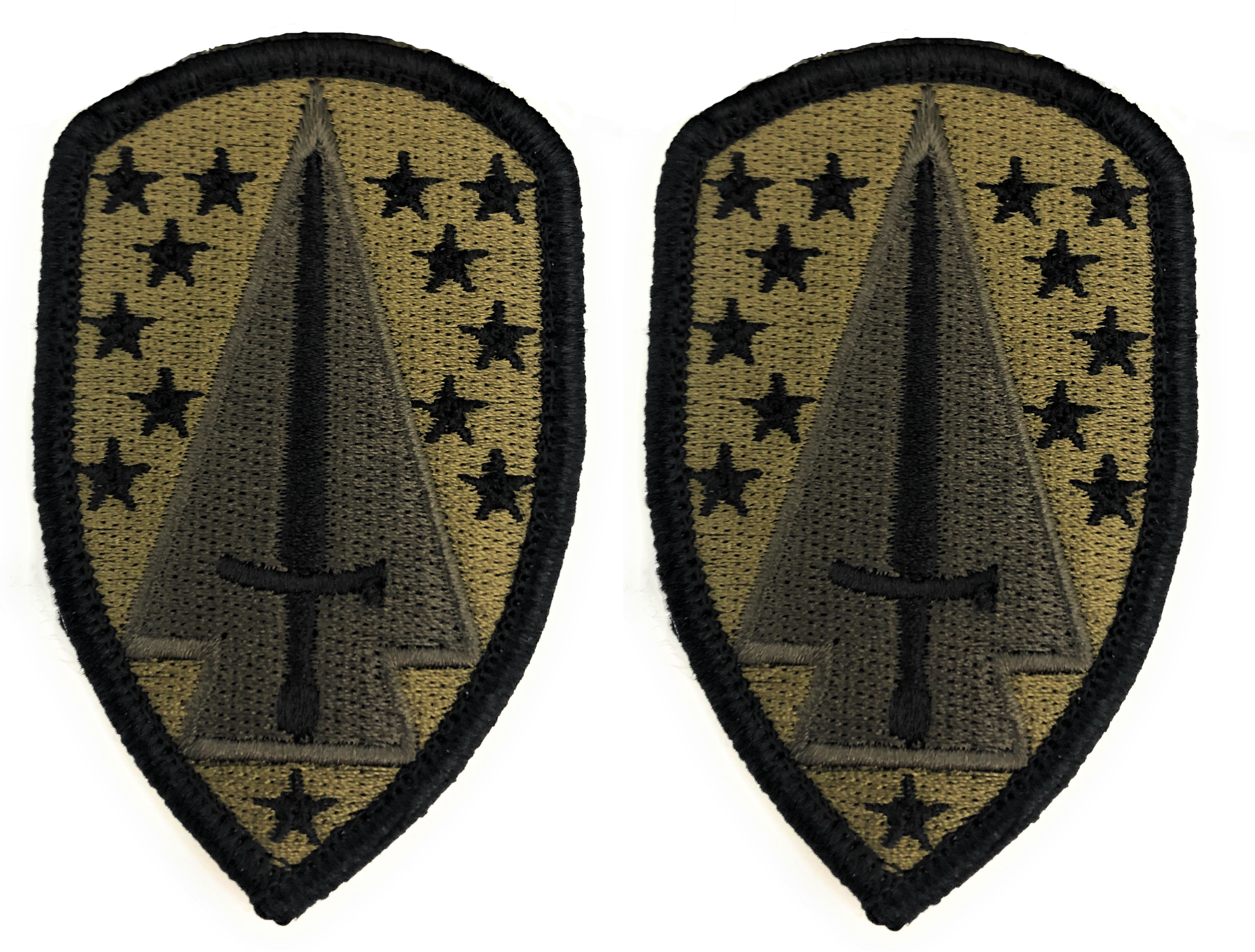 1st Security Force Assistance Brigade OCP Patch with Hook Fastener (pair) - Insignia Depot